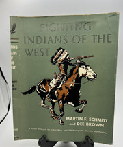 Book Dust Jacket Only Fighting Indians of the West Martin F. Schmitt &amp; D... - £3.10 GBP