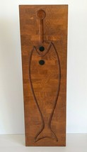 Digsmed Mid Century Danish Modern Large Teak Fish Wall Hanging or Serving Tray - £116.03 GBP