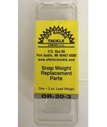 SHIPS N 24 HRS-Off Shore Tackle #OR-20-3 Snap Weight Replacement Part-RA... - $275.74 MXN