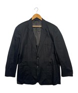 Alan Flusser Blazer Jacket Mens XL Black Linen 2 Button Notch Lapel Spor... - €46,95 EUR