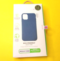 BRAND NEW UNIQUE LONDON ECO-FRIENDLY BACK CASE BLUE FOR IPHONE 6.1 (2020) - $321.70 MXN
