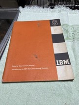 IBM General Information Manual Introduction To IBM Data Processing Syste... - $23.38