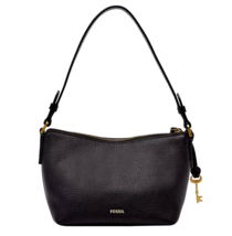 New Fossil Julianna Mini Hobo Leather Black - $95.36 CAD