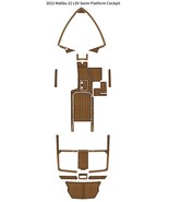 2023 Malibu 22 LSV Swim Platform Cockpit Pad Boat EVA Foam Teak Deck Flo... - $1,229.56 CAD