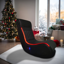 Foldable Gaming Chair With Onboard Speakers, LED Strip Lighting - £161.87 GBP