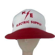 K/E KE Electric Supply Snapback Trucker hat cap New Deadstock Small/Medium - $35.63
