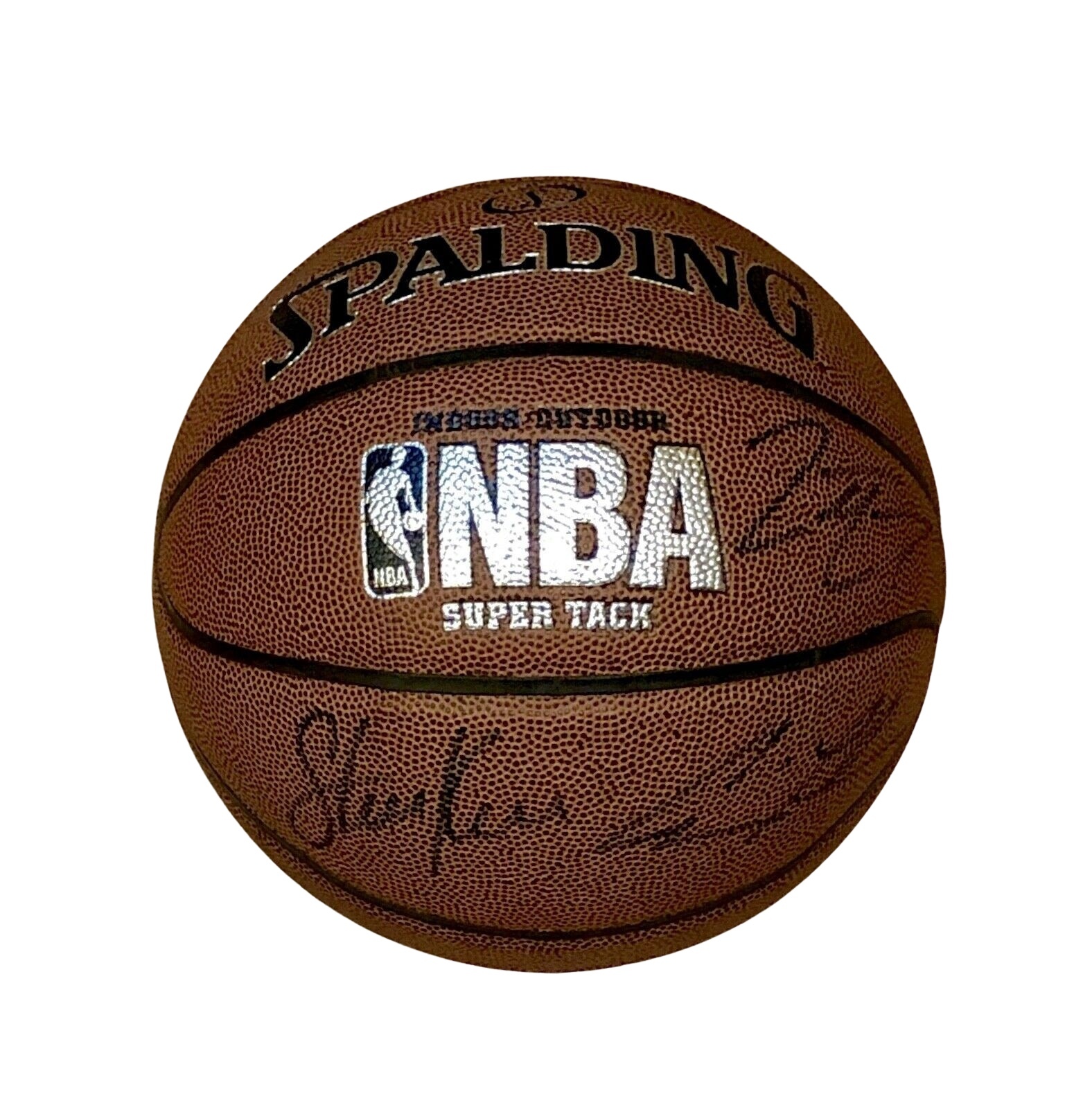2017-18  G.S. WARRIORS TEAM SIGNED Autographed BASKETBALL NBA CHAMPS w/COA CURRY - $575.00