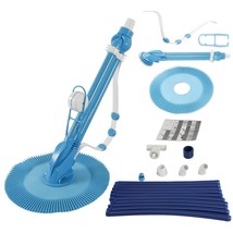 New Automatic Inground Above Ground Swimming Pool Cleaner Vacuum Hose Cl... - £90.48 GBP