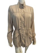 Banana Republic Tan Cargo Jacket  Drawstring waist Size M - $26.29 CAD
