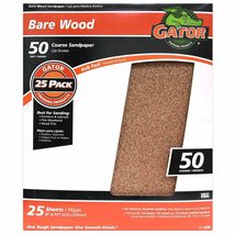 Gator 9&quot; x 11&quot; Bare Wood Sanding Sheets, 150 Grit, 25 Pack - €19,38 EUR+