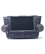 2008-2010 Toyota Highlander Navigation GPS Touch-Screen JBL Radio CD Pla... - $374.35