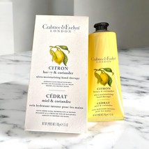 CRABTREE &amp; EVELYN Citron Honey Coriander Ultra-Moisturising Hand Therapy... - $39.95