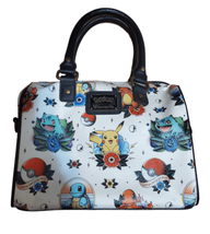 Loungefly Pokemon Tattoo OG HEART LOGO barrel purse - £117.54 GBP