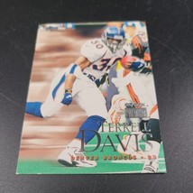 1999 Fleer Terrell Davis #83 Premium Denver Broncos Football Card - £0.76 GBP