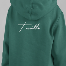Youth Heavy Blend Hooded Sweatshirt &quot;Faith&quot; new - $29.99
