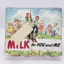 Vintage Milk For You And Me Booklet, 1957,  National Dairy Council Educational - £3.92 GBP