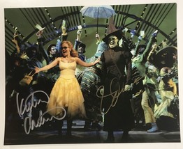Kristin Chenoweth &amp; Idina Menzel Signed Autographed &quot;Wicked&quot; Glossy 8x10... - £119.61 GBP
