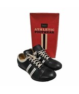 Sears Roebuck Leather Baseball Cleats w/ Box Size 8 Antique Vtg - €47,58 EUR