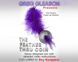 Feather Thru Coin (Quarter) by Roy Kueppers - Trick - £49.80 GBP