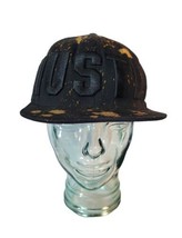 Carbon Elements Hustle Embroidered Adjustable Snapback Baseball Hat Cap - £11.87 GBP