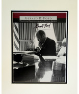 President Gerald R. Ford Original Autograph Matted And Framed Ready to D... - $7,404.59 MXN
