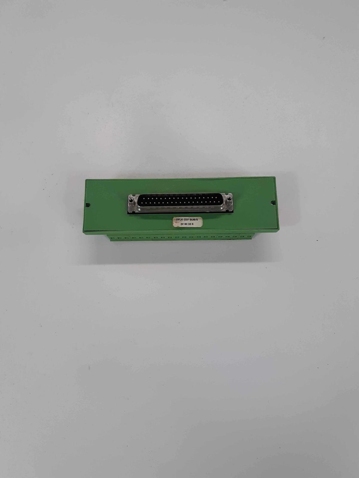 Phoenix Contact DFLK D37 SUB/S Transfer Module  - $31.55