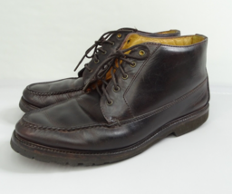 Alden Cape Cod Collection Moc Toe Lace-Up Oxfords Size 11 Ankle Boots USA Made - $132.95