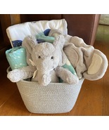 Elliott Elephant Baby Gift Basket - £54.25 GBP