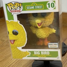 Funko Pop! Big Bird (Flocked) (6 inch) Vinyl Super 6 in: Sesame Street P... - £25.38 GBP