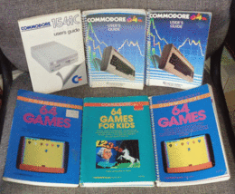 Commodore 64 and VIC-20 Computer Game Programming Books, User&#39;s Guide, Manuals - £78.60 GBP