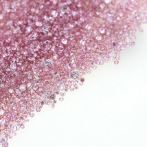 Natural Fancy Pink 0.002 ct to 0.08 ct Round cut Diamonds Parcel Melles Mix - £9,901.48 GBP