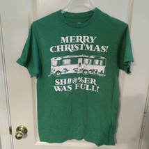 National Lampoon&#39;s Christmas Vacation Sh#@%er Was Full Green T-Shirt Siz... - $15.04