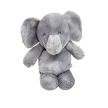 Carter&#39;s 2015 Baby Grey Elephant 62267 Stuffed Animal Plush Toy Rattle / Crinkle - £21.55 GBP