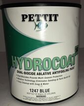 Pettit 1247 Blue Hydrocoat SR Antifouling Paint -1ea Quart SHIPS N 24 HOURS - $117.69