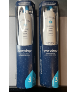 Lot of 2- Everydrop by Whirlpool Ice and Water Refrigerator Filter Size 3   - £34.62 GBP