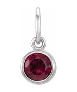 Authentic 925 Sterling Silver 4mm Garnet CZ Birthstone Womens Bracelet C... - $158.16 CAD