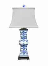Blue and White Style Porcelain Table Lamp 27&quot; - £261.14 GBP