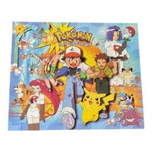 Vintage 1998 Pokemon Gotta Catch em All! Milton Bradley 60 Piece Jigsaw Puzzle - £6.26 GBP