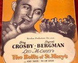 1945 BING CROSBY THE BELLS OF ST. MARY&#39;S MOVIE VTG SHEET MUSIC INGRID BE... - $14.80