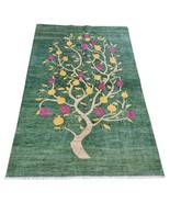 Handmade Vintage Persian Gabbeh Rug 4.7&#39; x 7&#39; (146cm x 214cm), 1980s - 1... - $2,844.80 CAD