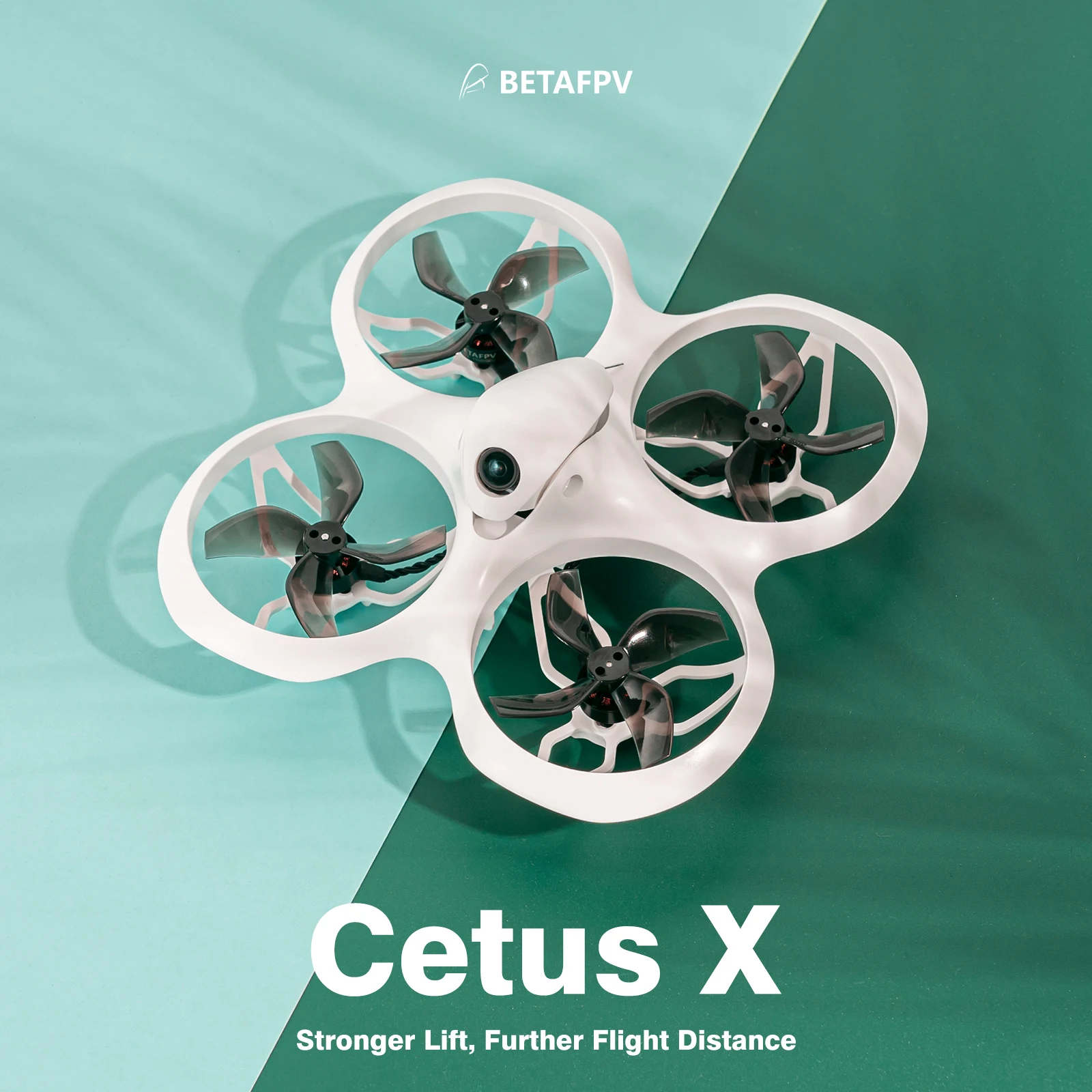 BETAFPV Cetus X BNF Brushless Motors FPV Racing Drone Professional RC Qu... - £184.12 GBP+