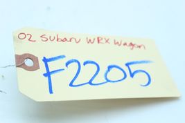 02-03 SUBARU WRX WAGON Front Left Driver Side Master Window Control Switch F2205 image 12
