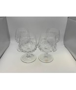 Set of 4 Rogaska Crystal GALLIA Brandy Glasses - $154.35 CAD