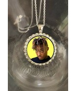 Juice wrld world rapper cool bling necklace memorial RIP - £13.29 GBP+