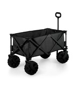 Dark Gray All-Terrain Beach Utility Wagon Foldable Portable - $309.94