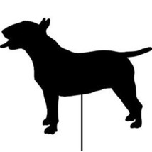 Bull Terrier Garden Stake or Wall Hanging / Garden Art / Pet Memorial / Metal /  - £36.76 GBP