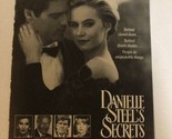 Danielle Steel Secrets Vintage Tv Guide Stephanie Beacham Print Ad TPA23 - £4.66 GBP