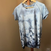 Lululemon Run Swiftly Tech short sleeve shirt Blue Tie Dye 12 Womens - £24.96 GBP