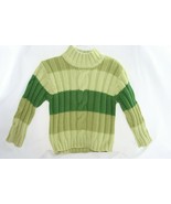 The Children’s Place Striped Green Ombre Sweater with MITTENS 36 month/3T - $14.84