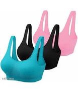 Most Beautiful Women Non Padded Sports Bra for gym daily use shomee374 - €24,77 EUR
